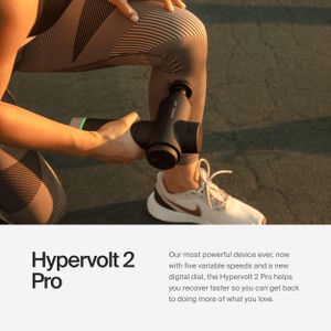 Hyperice Hypervolt 2 Pro Massage Gun – Deep Tissue Percussion Massager