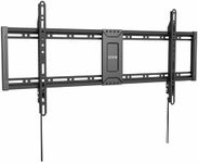 VIVO Extra Large Heavy Duty 43 to 100 inch LCD LED Curved and Flat Panel Screen, TV Wall Mount Bracket with Max 800x400mm VESA, Black, MOUNT-VW100F