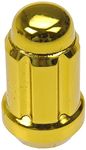 Dorman 711-355K Pack of 20 Gold Lock Nuts with Key, M12-1.50 Thread Size