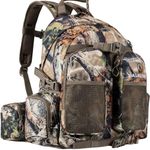 ALLBLESSED hunting backpack for men Waterproof Camo Hunting Pack Hunting gifts for men hunting gear Hunting Day Pack, Blessedbark Camo, Classic