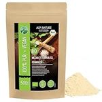 Organic Ground Horseradish, Horseradish Root from Certified Organic Farming, Organic Horseradish Powder 100% Natural, Horseradish Powder Without additives, Vegan (500 GR (1.1lb))