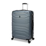 ATLANTIC Horizon II Hardside Carry-On Luggage — Small Suitcase with 8 Spinner Wheels, TSA Locks, and Lightweight Construction — Ice Blue, 19-inch