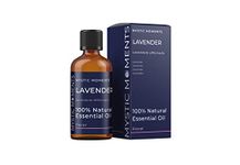 Mystic Moments | Lavender Essential Oil 100ml - Natural Oil for Diffusers, Aromatherapy & Massage Blends Vegan GMO Free