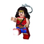 LEGO DC Superheroes - Wonder Woman Keychain LED Flashlight for DC Fans - Novelty Toy for Kids - 76mm Figure (KE117H) - 2 CR2025 Batteries Included