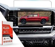 ASZSK For Chevrolet Silverado & GMC Sierra 1500 2022-2024 Screen Protector,13.4 Inch Tempered Glass Protective Film Compatible With 2024 Chevy Silverado HD & GMC Sierra HD (2500HD/3500HD) Accessories