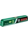 Bosch laser spirit level PLL 1 P with wall mount (laser line for flexible alignment on walls and laser point for easy height transfer)