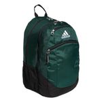 adidas Unisex Striker II Team Backpack, Dark Green/Black/White, One Size