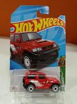 Hot Wheels Mitsubishi Pajero Evolution 3/5 MUD Studs 175/250 DIE CAST CAR 1.64 Scale, Red