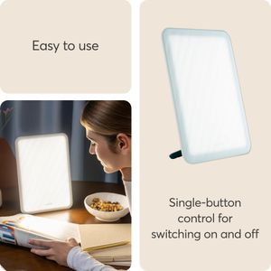 Lumie Vitamin L Light Box – Slim LED SAD Therapy Lamp