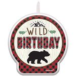 Wild Birthday Birthday Candle - 1 pc