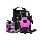 Muc Off Motorcycle Pressure Washer Bundle - Pressure Washers for Bikes, Bicycle and Motorcycle Jet Wash - Power Washer with Motorbike Cleaning Kit