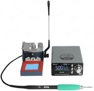 Kaisi SD2 120W Soldering Iron, Precision Fast Heating Soldering Tool for Electronics Repair DIY Welding, with 210 Handle 3 Heating Cores (I/IS/K) for Hobbyists Technicians Makers
