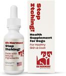Stop Itching by Kaley Cuoco, All-Natural Itch Relief Supplement for Dogs, Vet Nutritionist-Backed,for All Life Stages and Breeds, 1 Fl Oz