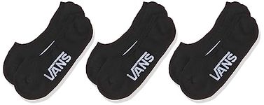 VANS Classic Super No Show Socks UK 5.5 - 8 Black