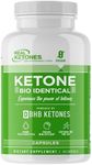 Real Ketones BHB Exogenous Ketones Keto Pills Keto Electrolytes Pills for Enhanced Energy Performance & Rapid Ketosis - Caffeine Free Energy Keto Diet Pills with Patented Keto BHB (1 Month)