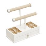 Mele & Co. Ivy Jewelry Box, White