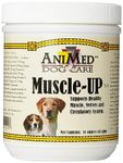 AniMed Muscle Up Powder Canine Dogs Support Nerves Circulatory Jar 1lbs 12cs