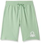 UNITED COLORS OF BENETTON Boy's Board Shorts (24P3096CSM12I_Green