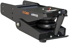 CURT L05 Air Ride 21K Fifth Wheel Pin Box – Internal Airbag with Built-In Strut Reduces Chucking, Jarring, Bounching; 21,000 lb. Rating.; Black Powder Coat Finish – Lippert Components 158778