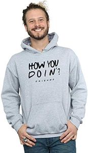 Friends Men's How You Doin? Hoodie Sport Grey XX-Large