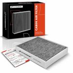 A-Premium Cabin Air Filter with Activated Carbon Compatible with BMW 320i, 320i xDrive, 328d, 328i, 330e, 330i, 330i xDrive, 335i, 428i, 430i, 435i, 440i, 228i, 230i, M2, M3, M4, ActiveHybrid 3, RWD