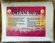 Quilter's Dream 80/20, Natural, Select Loft Batting - King Size 122"X120"