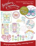 AUNT MARTHA's Stitcher's Revolution Flower Power Iron-On Transfer Pattern for Embroidery