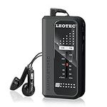 LEOTEC Small Pocket Radios, Battery