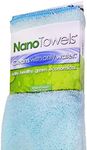 Life Miracle Nano Towels - Amazing Eco Fabric That Cleans Virtually Any Surface with Only Water. No More Paper Towels Or Toxic Chemicals. (Teal)