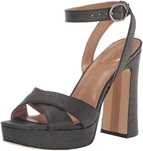 Sam Edelman Women's Kayna Platform Sandal, Black, 9.5