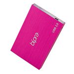 Bipra 320Gb 320 Gb 2.5 Usb 2.0 External Pocket Slim Hard Drive - Sweet Pink - Ntfs (320Gb)