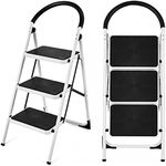 Costway 3 Step Ladder, Folding Step