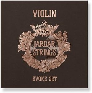 Jargar Evoke Violin Set | Violin Strings 4/4 Full Set for Professionals and Aspiring Violinists | Powerful, Direct Response with Brilliant Sound Color | Made In Denmark | Full Set