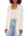 Amazon Essentials Women's Lightweight Open-Front Cardigan Sweater, Oatmeal Heather, X-Small