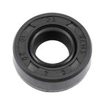 uxcell Oil Seal, TC 10mm x 20mm x 7mm, Nitrile Rubber Cover Double Lip