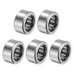 uxcell HK1410 Needle Roller Bearings 14mm Bore 20mm OD 10mm Width Chrome Steel Open End 5pcs