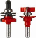 Freud 99-764 New Premier Adjustable Rail and Stile Router Bit System, 1/2-Inch shank