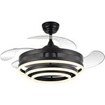 Fan Lights Retractable Blades Ceili