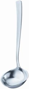 Rösle Stainless Steel Sauce Ladle, Flat Handle, 1.7-Ounce