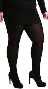 Pamela Mann 90 Denier Maxi Opaque Plus Size Tights -4XL-Black