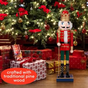Twiddlers Large Nutcracker Ornament – 50cm Christmas Decoration