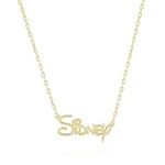 Personalized Disney Font Necklace, 