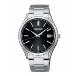 Seiko Selection S Series Watch, Pair Solar (Men's), Dial: Black, 1個, Men's