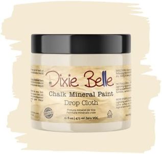Dixie Belle Paint Company Chalk Finish Furniture Paint | DIY Furniture Paint | Made in the USA (Drop Cloth, 437 ml)