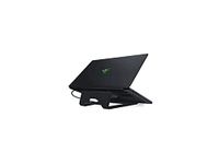 Razer Laptop Stand Chroma: Customizable Chroma RGB Lighting - Ergonomic Design - Anodized Aluminum Construction - 3X Port USB 3.0 Hub - Matte Black