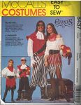 8437 Uncut McCalls Sewing Pattern Adult Halloween Costume Pirate Sea Wench Size Medium