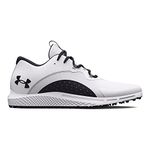 Under Armour Men's Ua Charged Draw 2 SL Moulded Rubber Cleats, 100 White Black, 7.5 UK