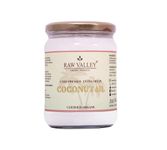 RAW VALLEY ORGANIC EXTRA VIRGIN COCONUT OIL COLD PRESSED| Kolhu/Kachi Ghani | Certified Organic | Chemical Free | Natural