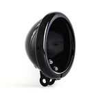 Autokun 5.75" 5 3/4 inch Headlight Light Bucket Housing Trim Ring for Ha rley Davidson Motorcycle