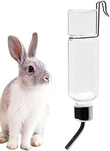 Water Bottle | Weather Resistant 350ml Water Bottle | Easy Installation Hangable Small Animal Drinkers for Guinea Pigs, Hamsters,